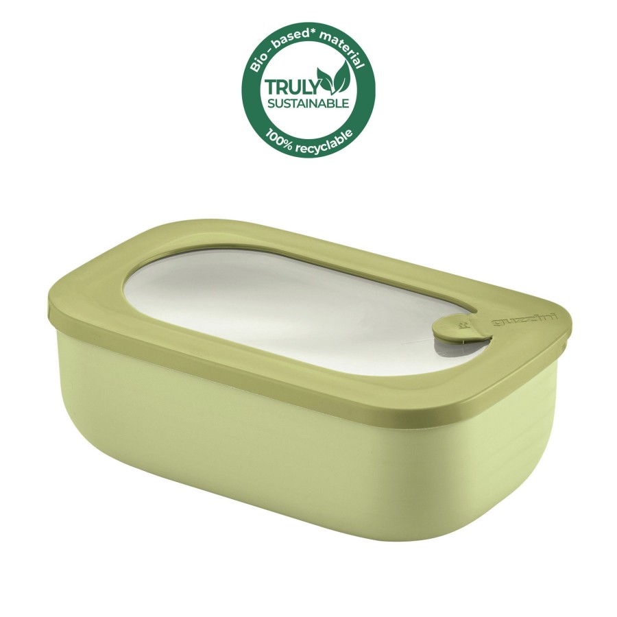 Cucina Guzzini | Store&More Bio Contenitore Ermetico Rettangolare Verde Avocado