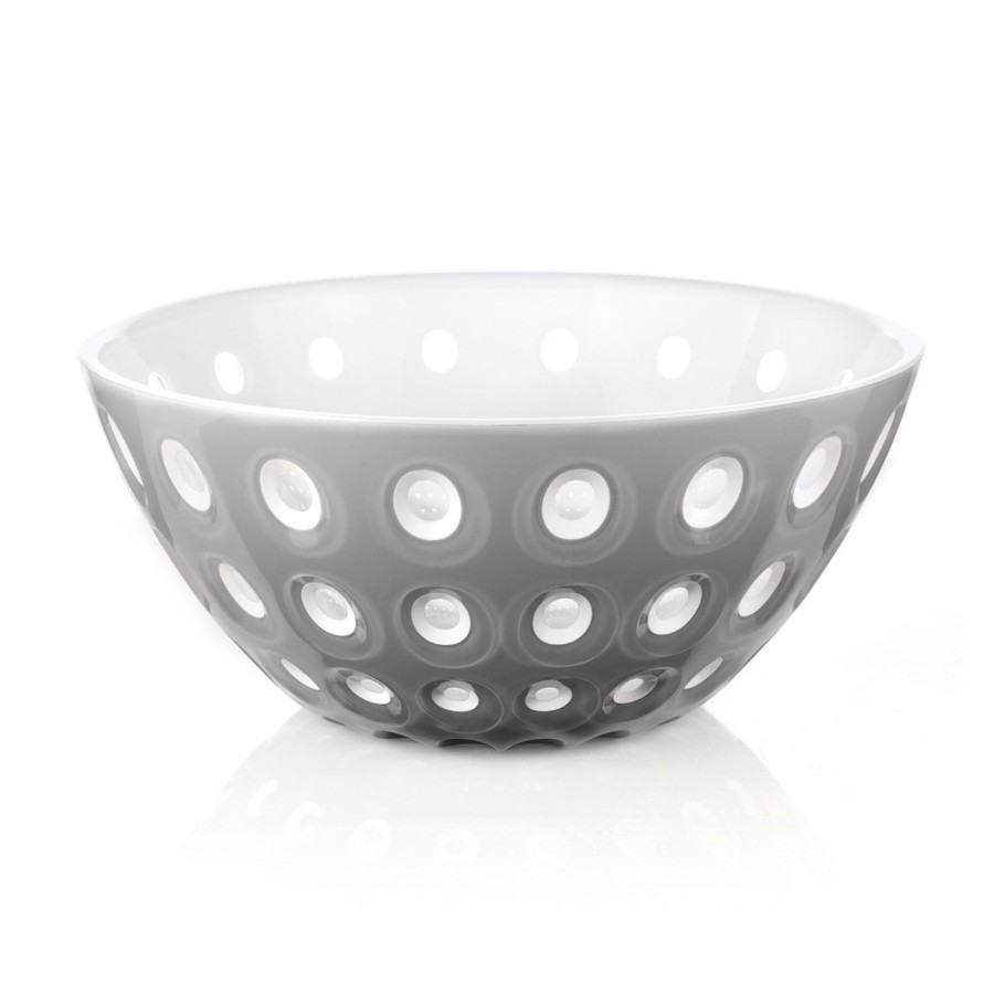 Tavola Guzzini | Contenitore Cm 25 Le Murrine Grigio/Bianco/Trasp.