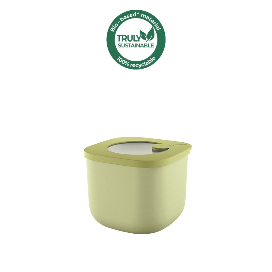 Cucina Guzzini | Store&More Bio Contenitore Ermetico Alto Per Frigo/Freezer/Forno A Microonde S Verde Avocado