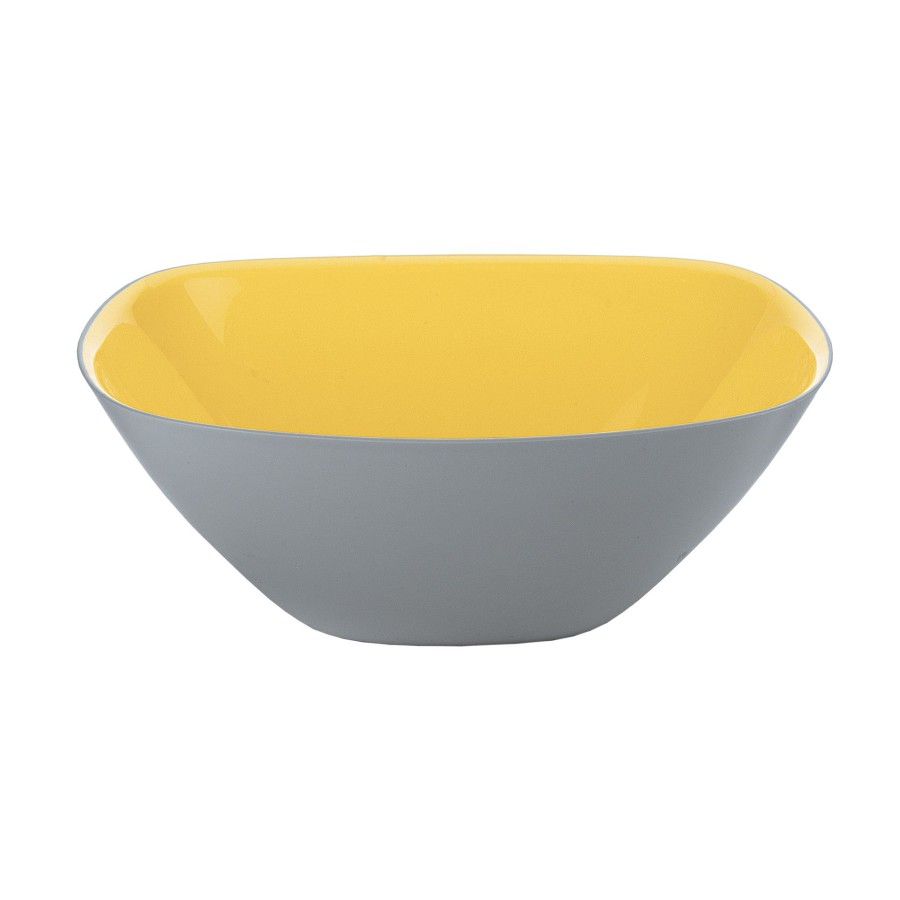 Tavola Guzzini | Vintage Plus - Contenitore Bicolore L Giallo/Grigio