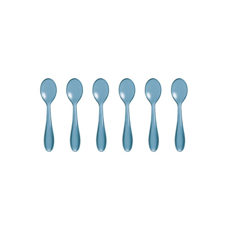 Tavola Guzzini | Set 6 Cucchiaini 12 Cm Azzurro Mare