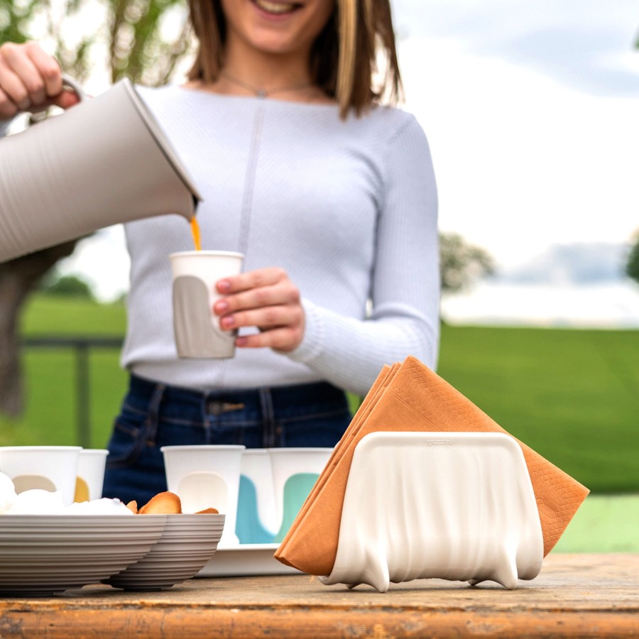 Tavola Guzzini | Portatovaglioli Bianco Latte