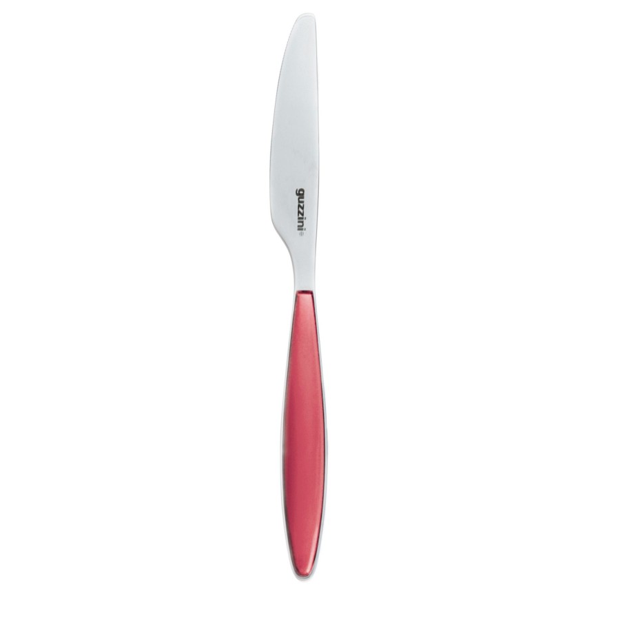 Tavola Guzzini | Coltello 'Feeling' Rosso Trasparente