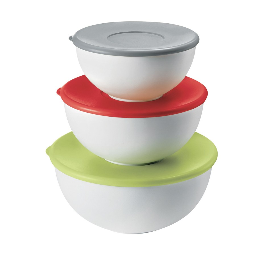 Cucina Guzzini | Set 3 Contenitori Con Coperchi Colori Decori Vari