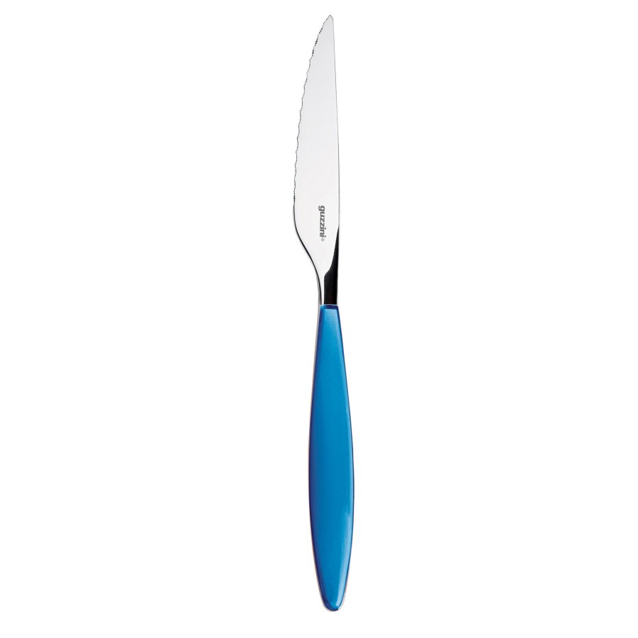 Tavola Guzzini | Coltello Bistecca 'Feeling' Blu Mediterraneo