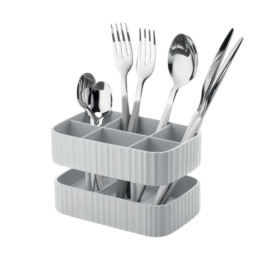 Cucina Guzzini | Tidy&Safe Organizzatore Da Lavello Grigio Opaco