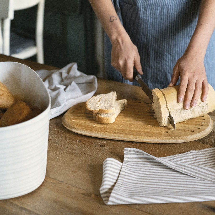 Cucina Guzzini | Cestino Pane Tierra Bianco Latte