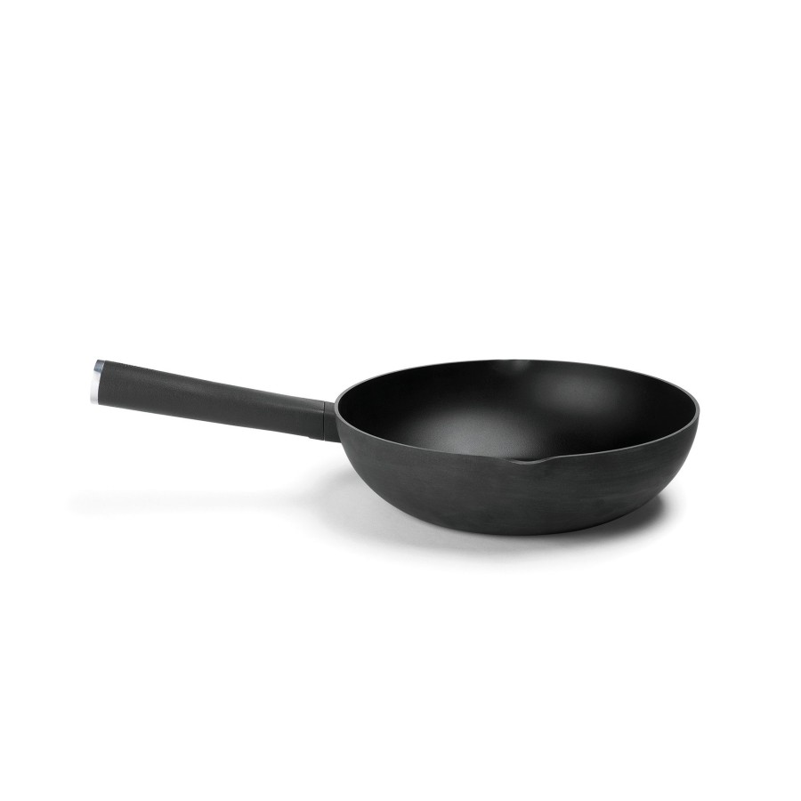 Cucina Guzzini | Wok U00D8 28 Cm Cromato