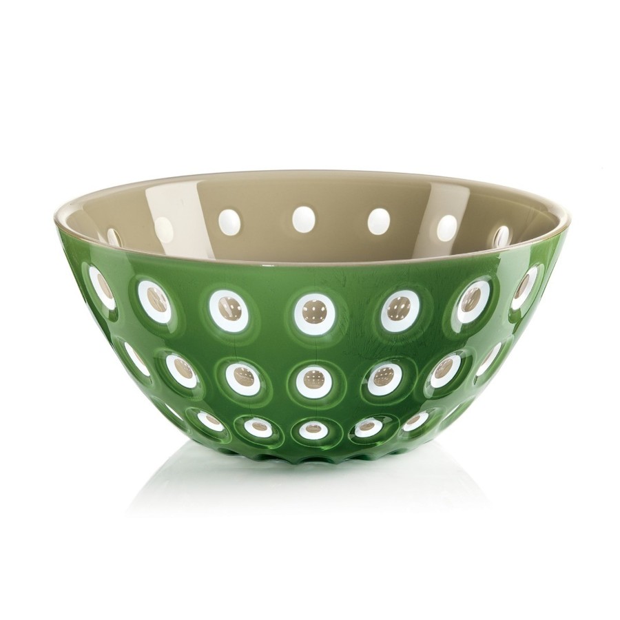 Tavola Guzzini | Contenitore Cm 25 Le Murrine Sabbia/Bianco/Verde Muschio