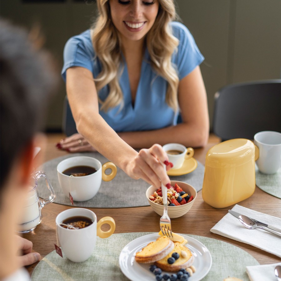 Tavola Guzzini | Everyday Tazza Colazione Giallo Senape Intenso