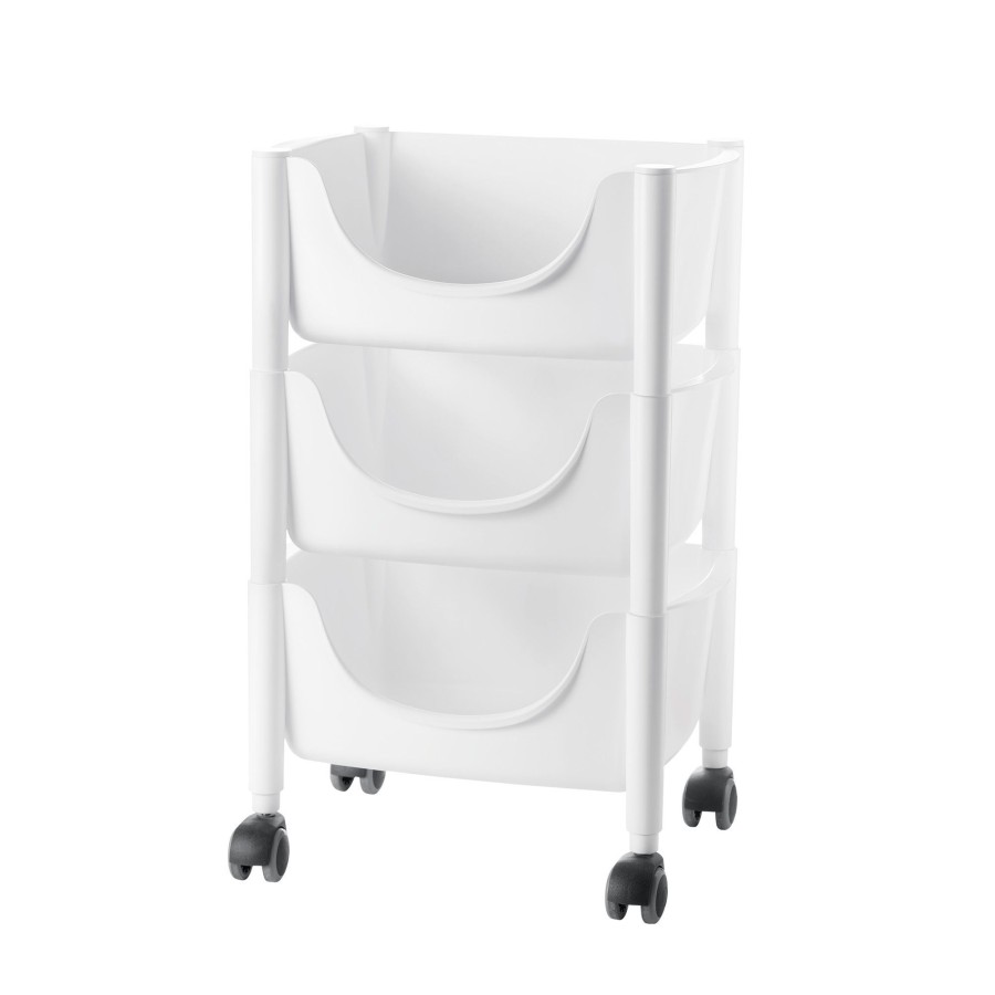 Casa Guzzini | Hold&Roll Carrello Bianco