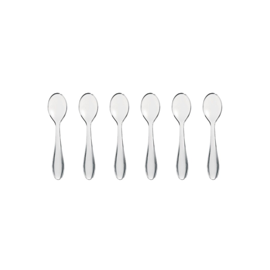 Tavola Guzzini | Set 6 Cucchiaini 12 Cm Trasparente