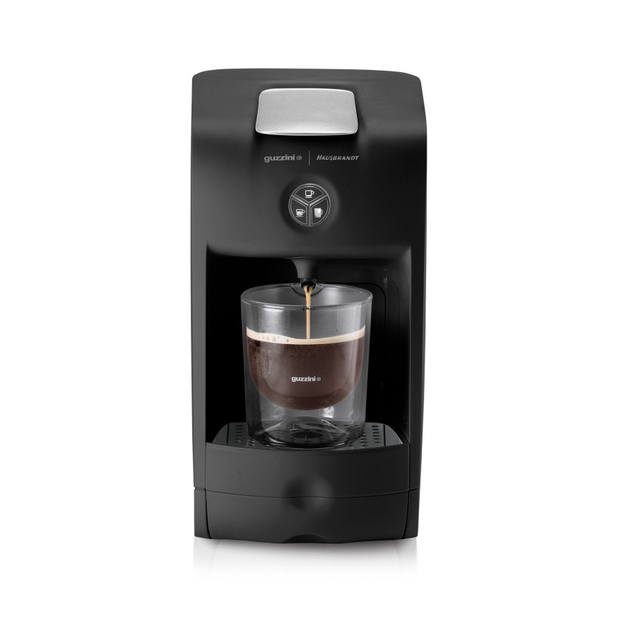 Cucina Guzzini | Macchina Per Caffe Espresso, Infusi E Bevande Funzionante Con Capsule Hausbrandt Nero