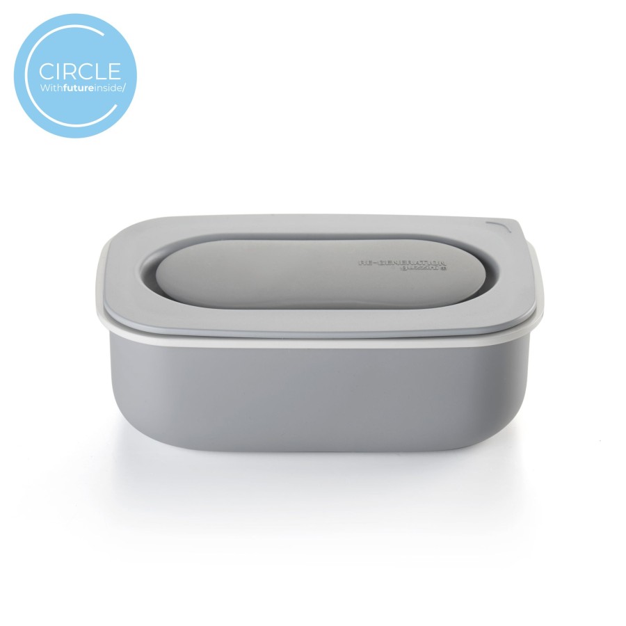 Tavola Guzzini | Lunch Box Con Posate Grigio Mat