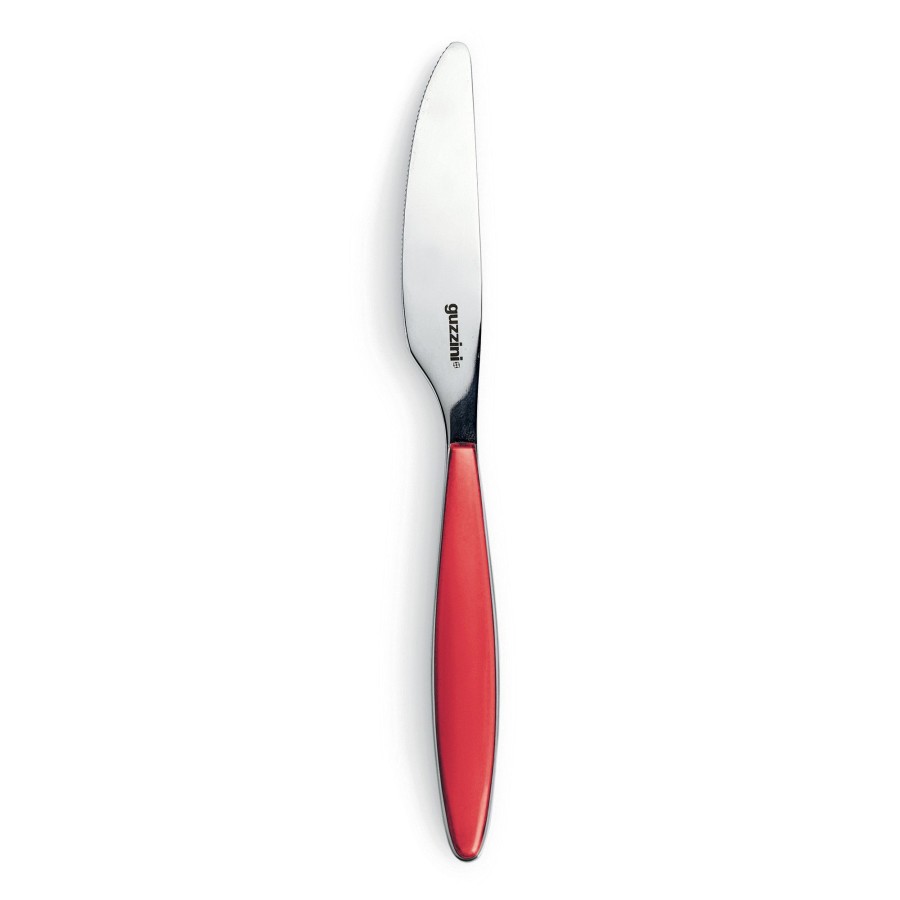 Tavola Guzzini | Coltello Frutta 'Feeling' Rosso Trasparente