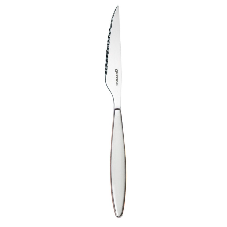 Tavola Guzzini | Coltello Bistecca 'Feeling' Bianco