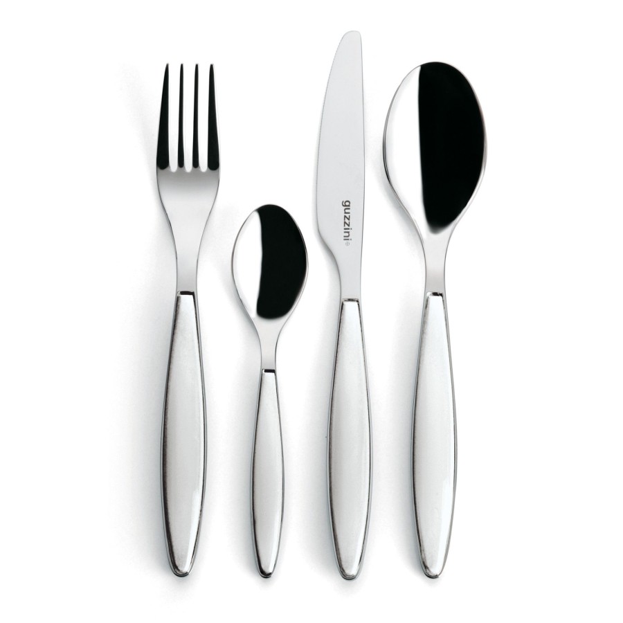 Tavola Guzzini | Set 24 Pcs Posate 'Feeling' Bianco