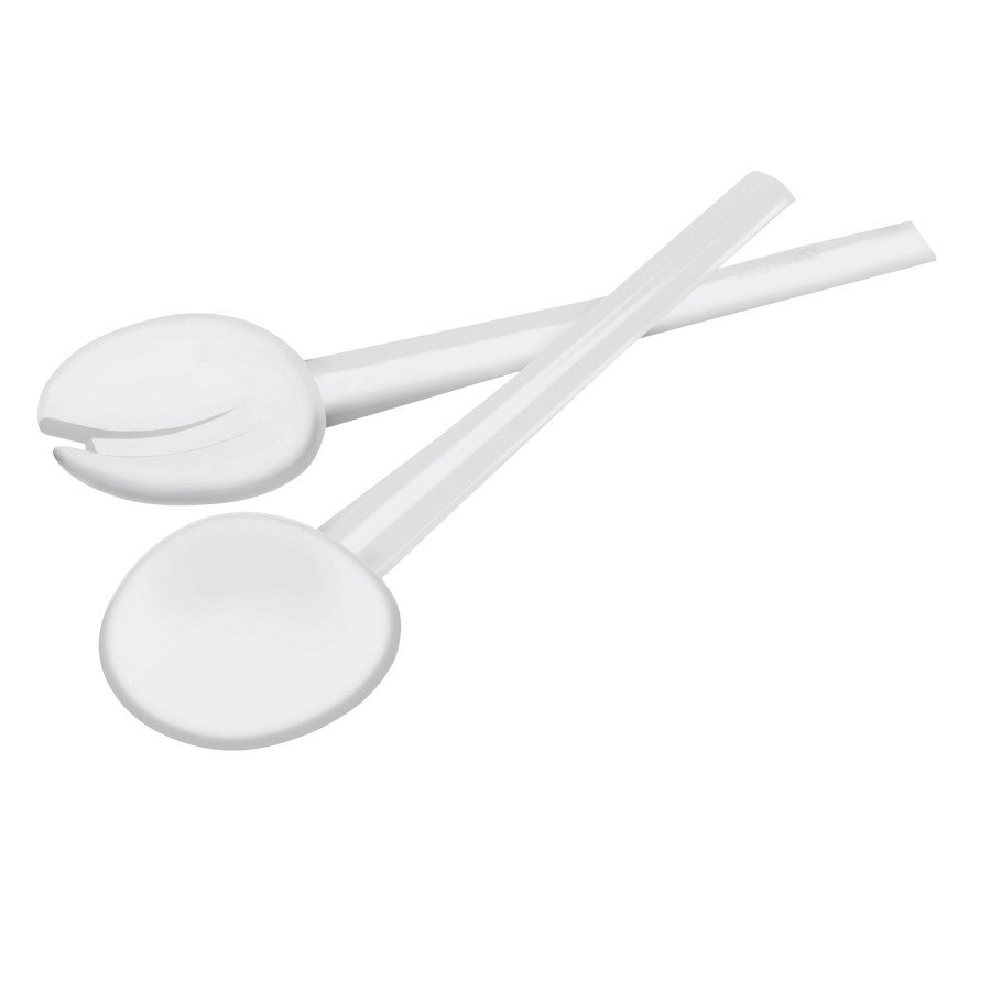 Tavola Guzzini | Posate Insalata 28Cm Bianco