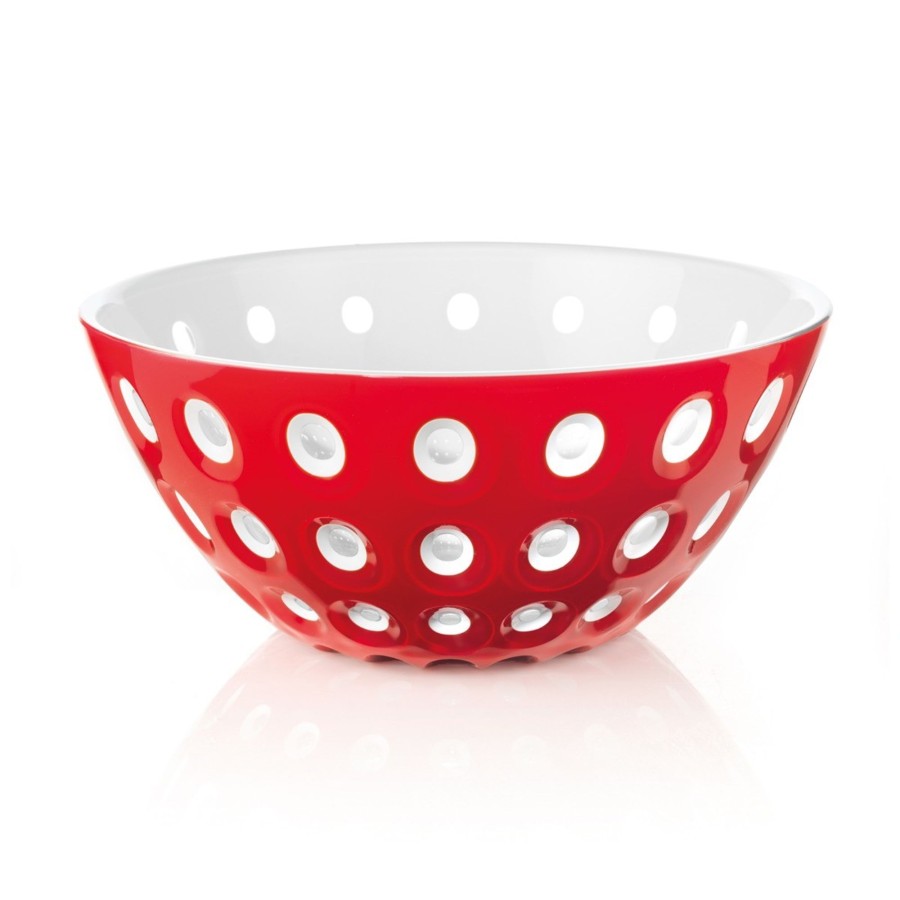 Tavola Guzzini | Contenitore Cm 25 Le Murrine Rosso/Bianco/Trasp.