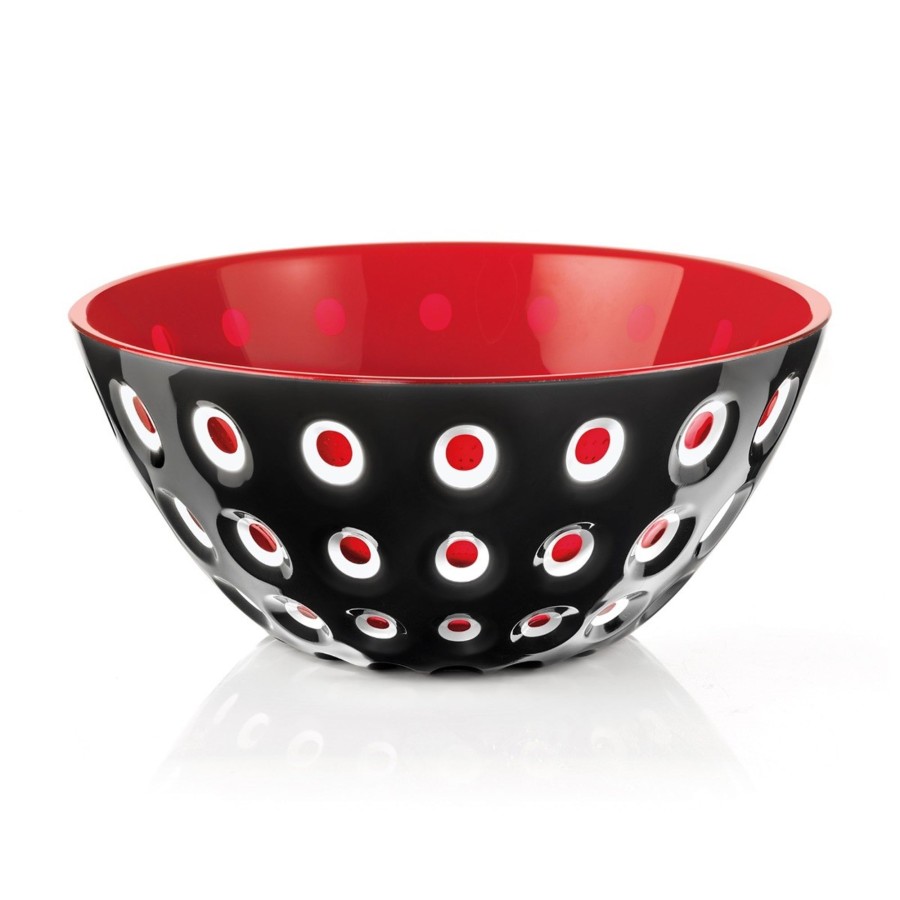 Tavola Guzzini | Contenitore Cm 25 Le Murrine Nero/Bianco/Rosso