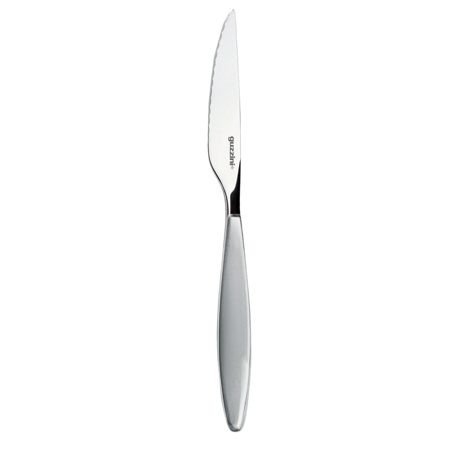 Tavola Guzzini | Coltello Bistecca 'Feeling' Grigio Cielo