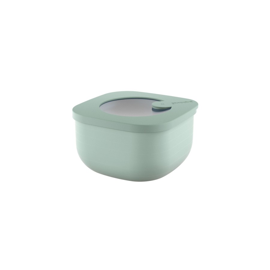 Cucina Guzzini | Store&More - Contenitori Ermetici Bassi Per Frigo/Freezer/ Microonde (S) Verde Sabbia