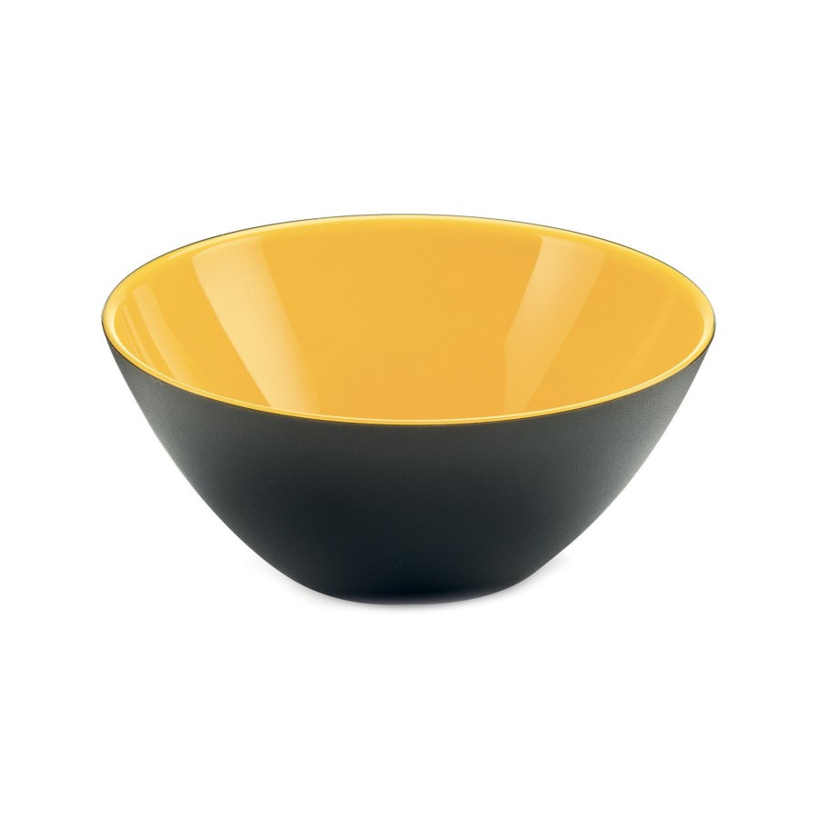 Tavola Guzzini | Contenitore Cm.20 "My Fusion" Nero/Giallo