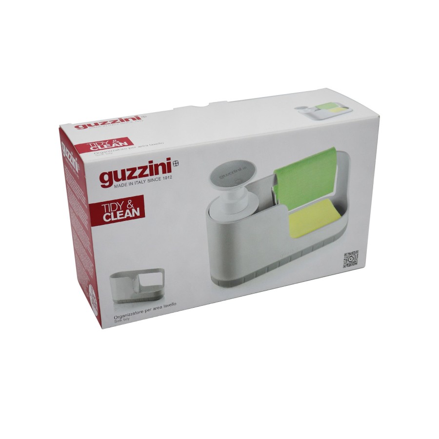 Cucina Guzzini | Organizzatore Tidy&Clean+Push&Soap Verde Mela