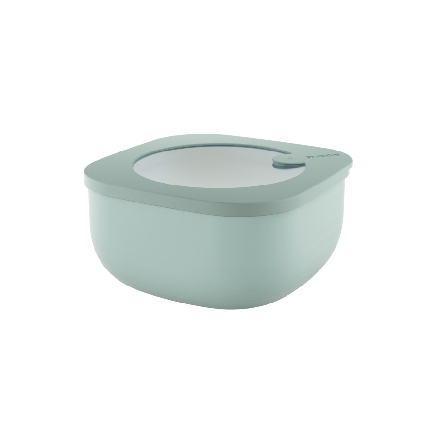 Cucina Guzzini | Store&More - Contenitori Ermetici Bassi Per Frigo/Freezer/ Microonde (M) Verde Sabbia